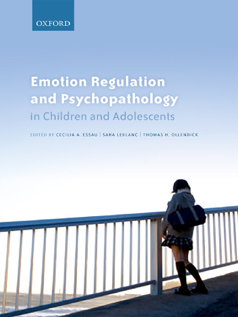 Emotion Regulation and Psychopathology in Children and Adolescents | PDF
