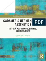 Gadamer's Hermeneutical Aesthetics (Cynthia R. Nielsen) - Bibis - Ir