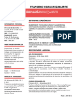 CV - Fci - 2023 Español