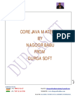 Corejava Paid Notes