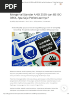 Panduan Rambu Keselamatan Lengkap | PDF