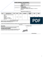Tax Invoice (Original For Recipient) : 27AALFH7509N1ZR Gstin