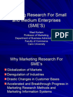 Marketing Research For Small and Medium