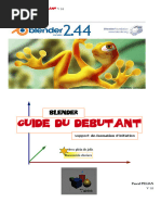 Guide complet pour débuter avec Blender | PDF | Blender | Ingénierie ...