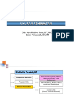 III. Ukuran Pemusatan (Mean, Median, Modus)