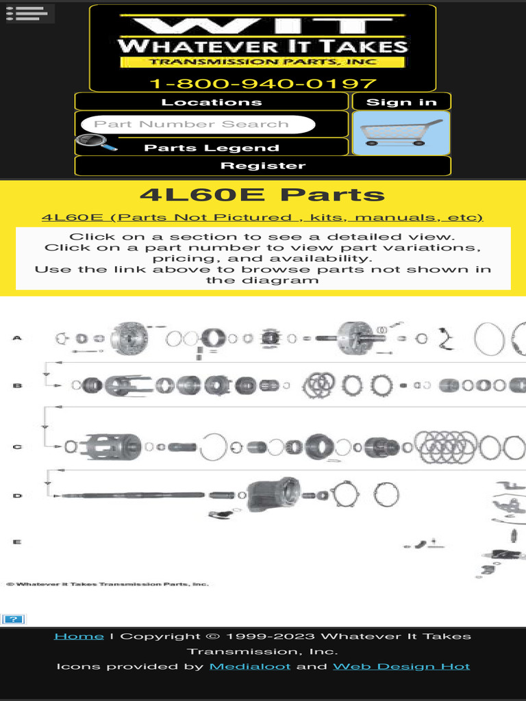 Whatever It Takes Transmission Parts | PDF
