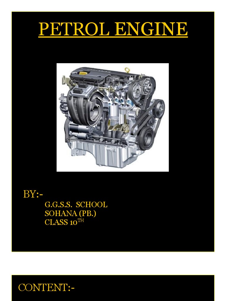 Overview of Petrol Engine Mechanics | PDF | Internal Combustion Engine ...