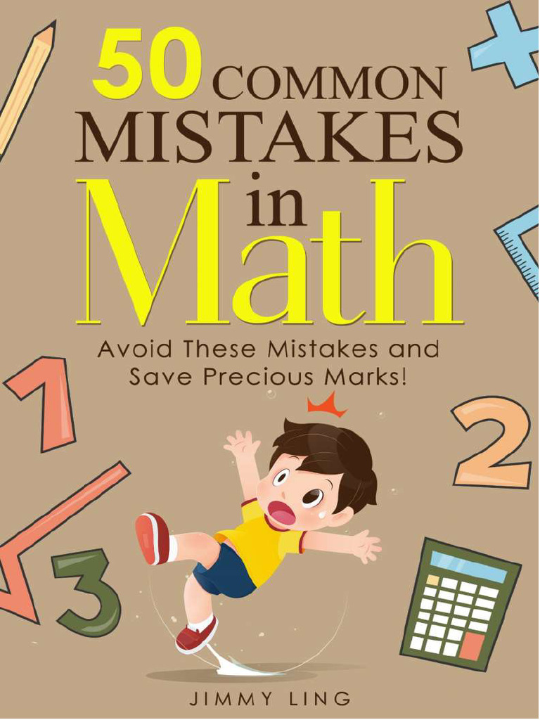 50 Common Mistakes To Avoid in Math.04 | PDF | Area | Mathematics