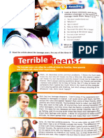 Terrible Teens?: Reading
