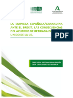 La Empresa Espanola Granadina Ante El Brexit