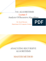05 CS316 - Algorithms - Recursive Algorithms MM