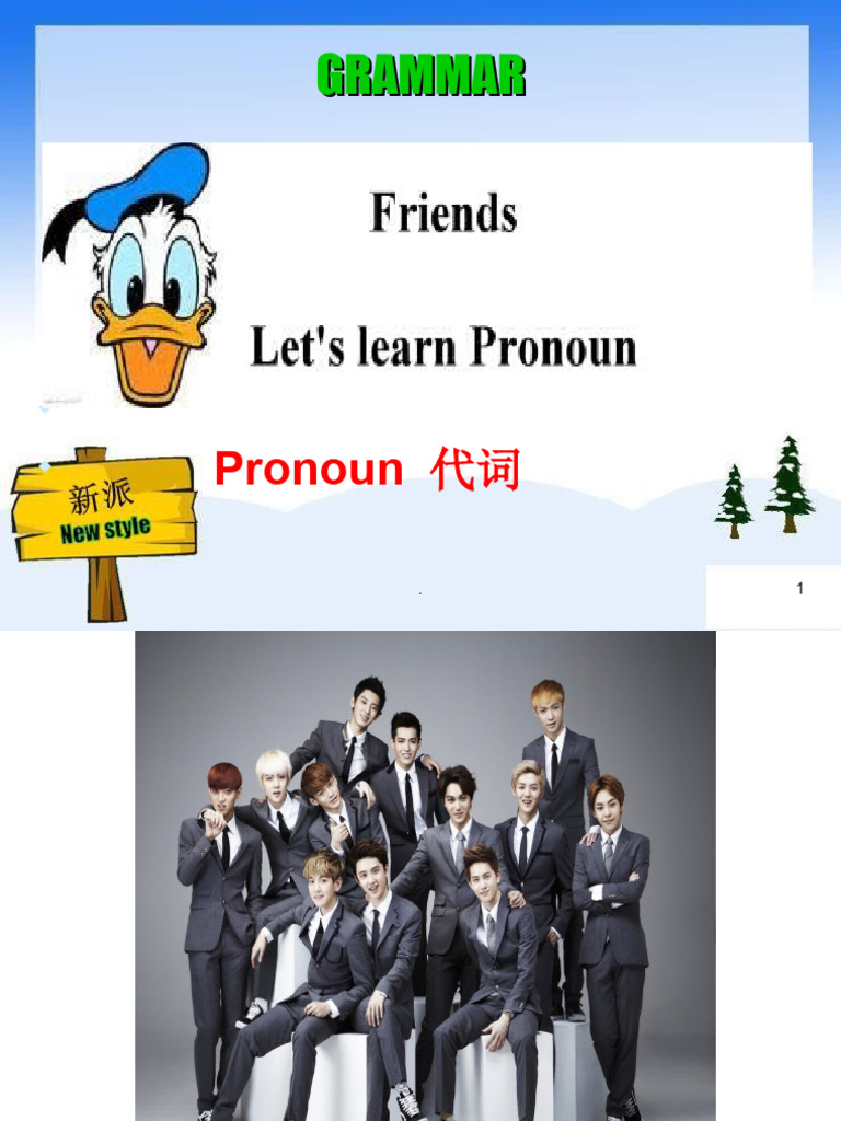 第七讲人称代词主格宾格PPT教学课件 | PDF
