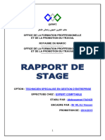 Rapport de Stage Chez Un Fiduciaire Ofppt