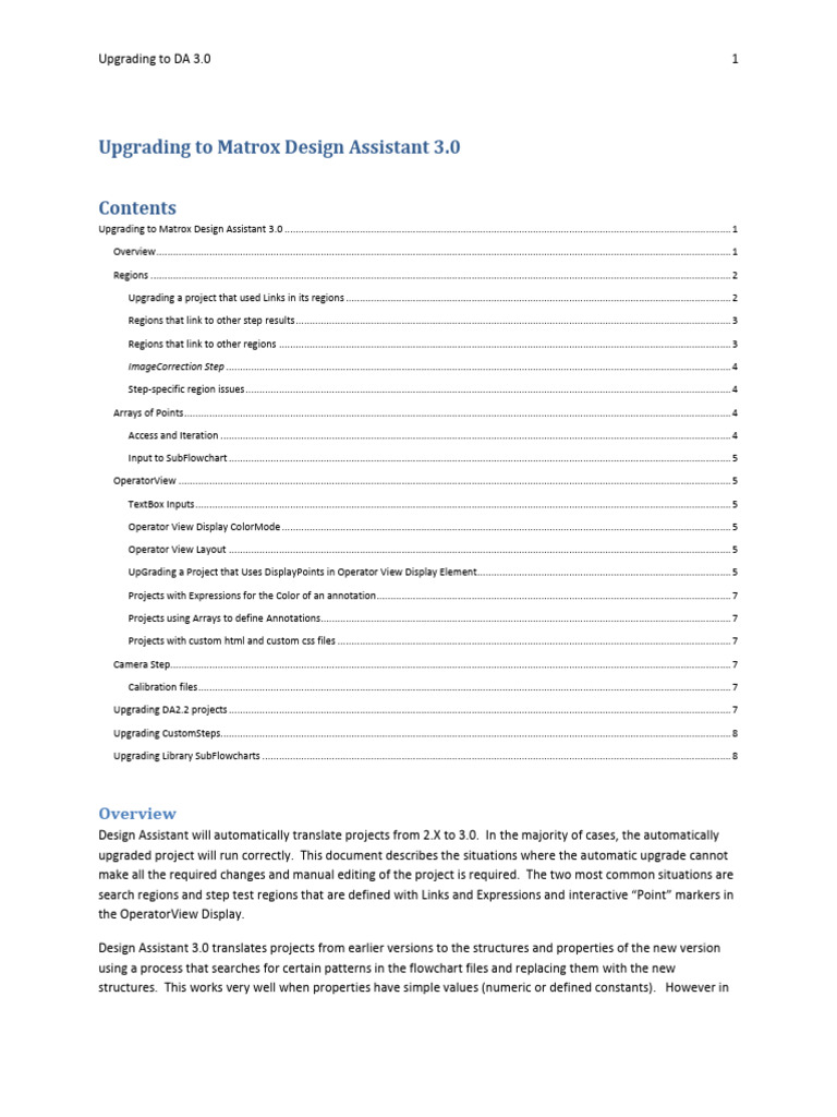 Upgrading to Matrox DA 3.0 Guide | PDF | Parameter (Computer ...