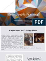 A Emancipação Feminina