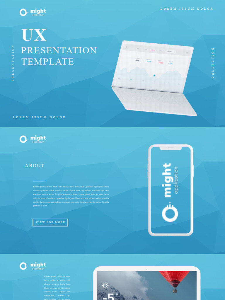 Ux Presentation Template PDF | PDF