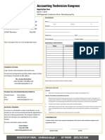 NIAT Congress Reg Form