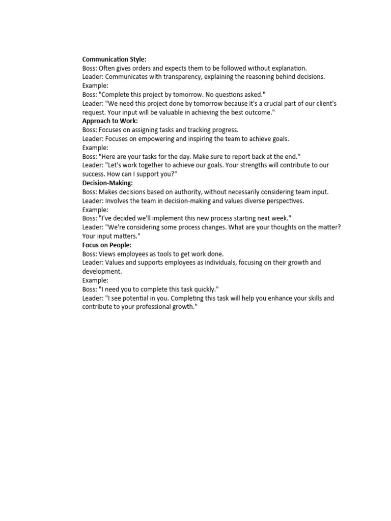 Communication Style | PDF