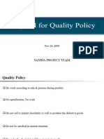Quality Policy-091122