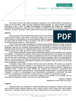 O Papel Da Literatura Na Formação de Valores Da Sociedade