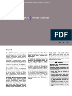 2014 Infiniti QX70 Owner Manual