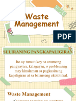 Week 7 - Waste Management
