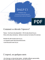 DALF C1 Production Orale