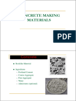 01) Concrete Making Materilas - Unit - 01 (Compatibility Mode)