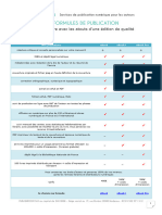 Les Formules de Publication