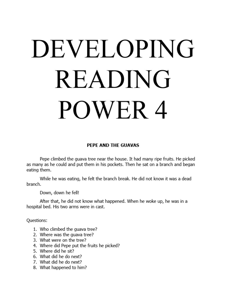 Developing Reading Power 4 | PDF | Astronauts | Spacecraft
