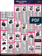 Price List September 2023