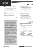 Project 3 Unit 4 Test Answer Key | PDF | London | Vehicles For Hire