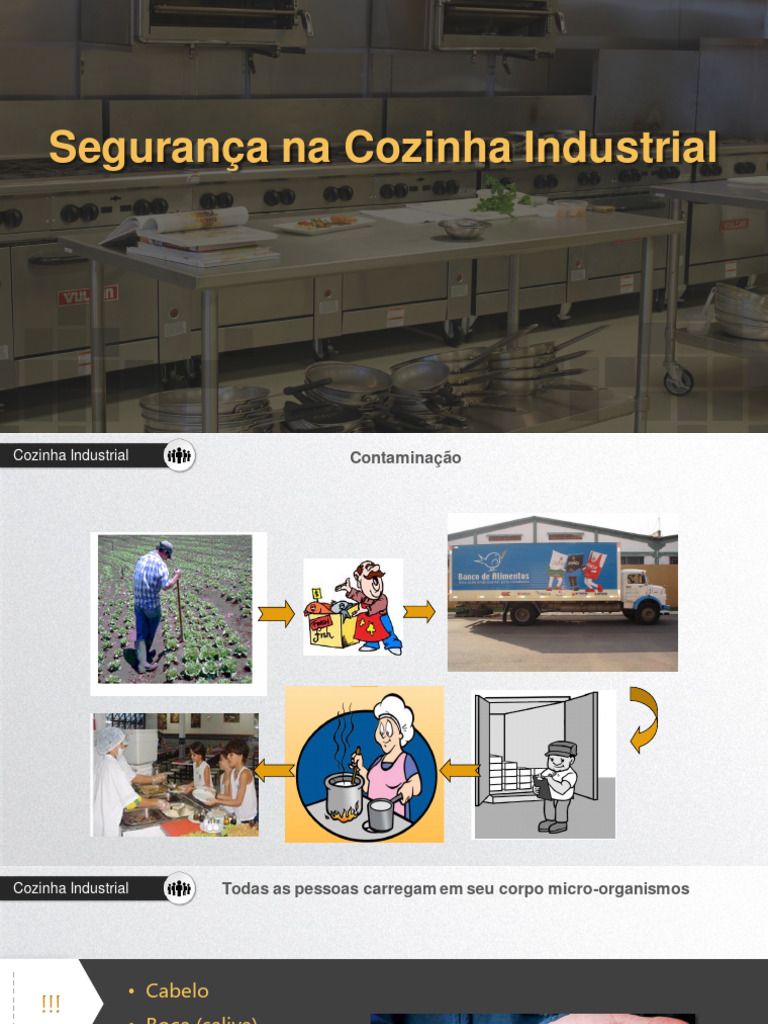 Segurança Na Cozinha Industrial | PDF
