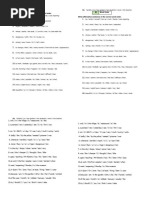 Sentence Rearrangement Exercises | PDF