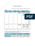 4°básico INFORME TÉCNICO TRIMESTRAL