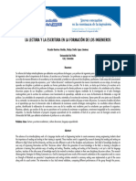 La Lectura y La Escritura en La Formacion de Los Ingenieros