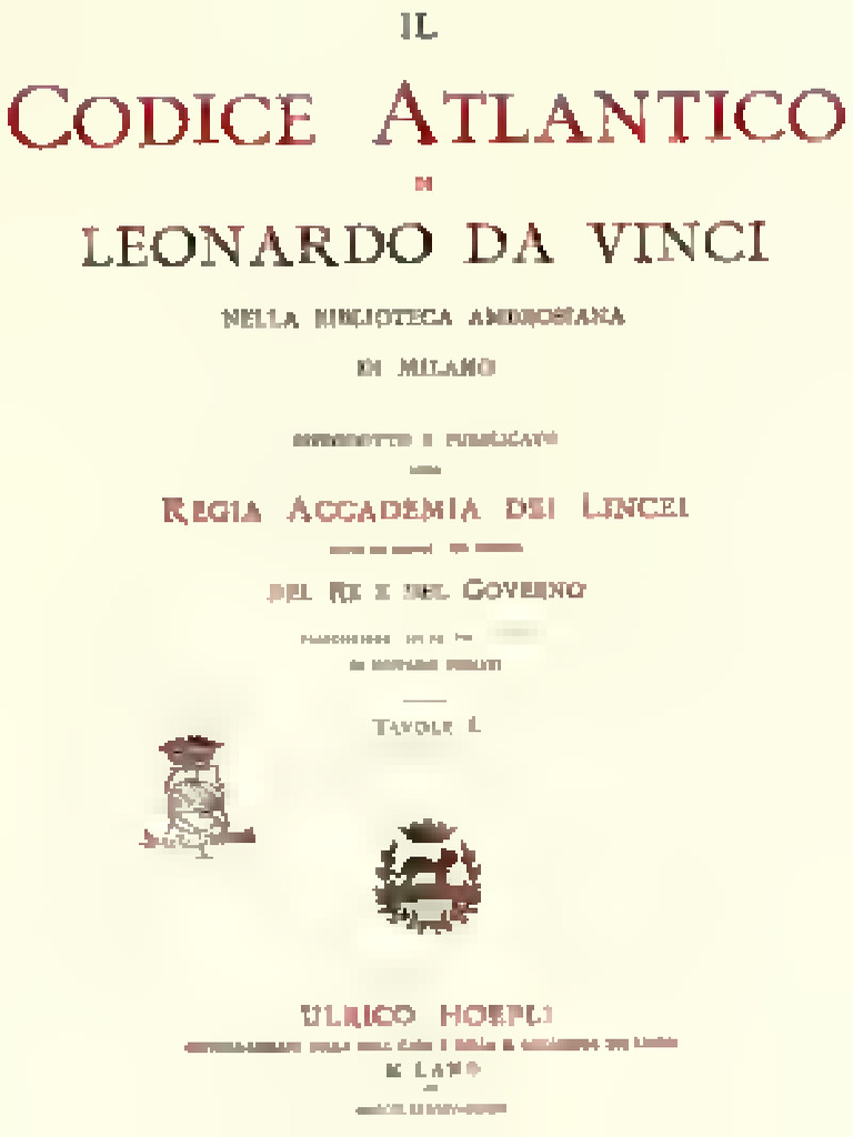 Codex Atlanticus Leonardo Da Vinci2 PDF