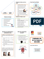 Triptico Taller para Docentes