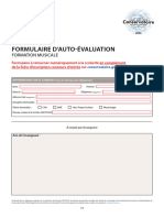 Formulaire Auto Evaluation FM CRGN 2324