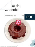 Pudim Perfeito - Receitas Festivas - 02 Brownie + Receitas de Páscoa