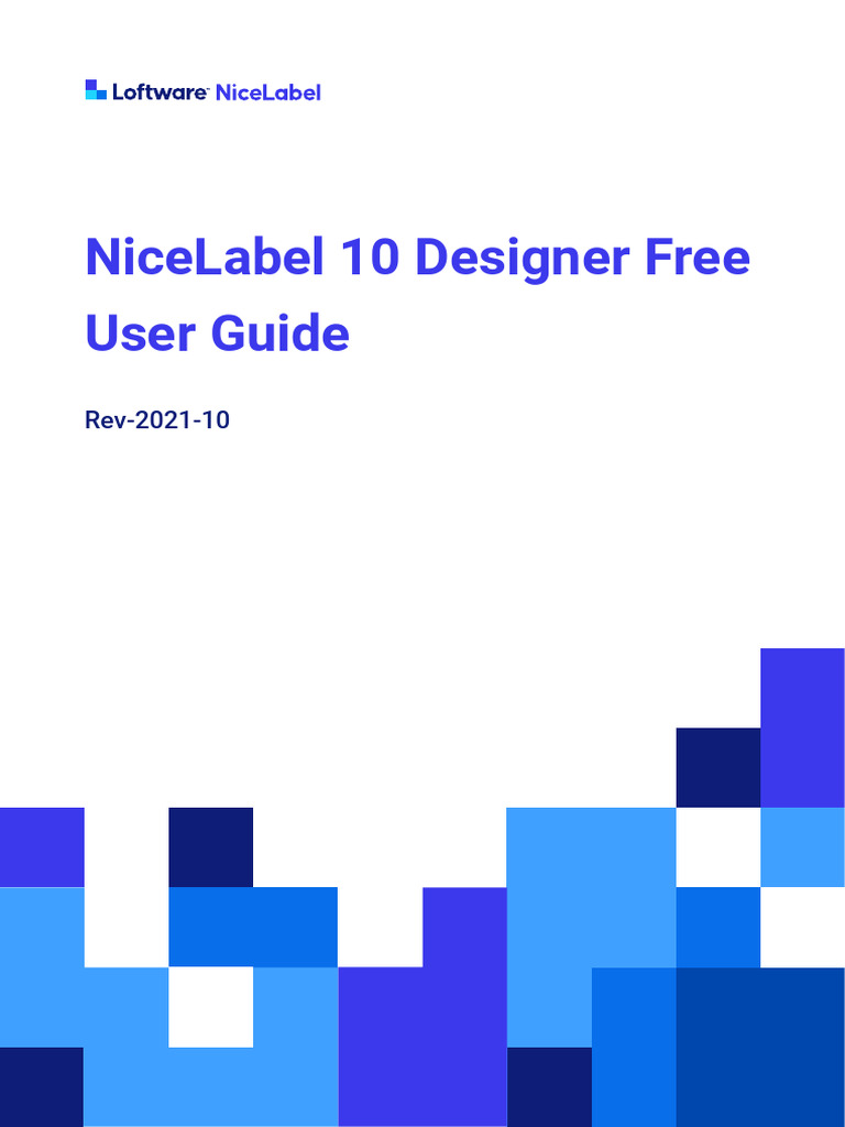 NiceLabel Designer 10 Free UserManual PDF