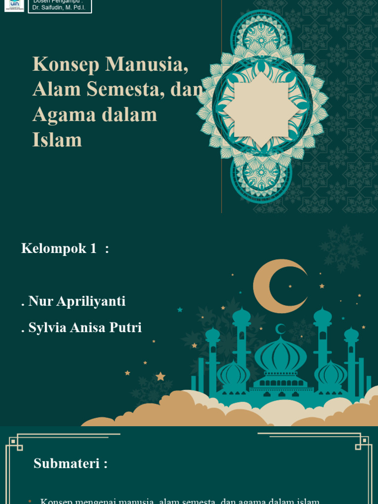 Hubungan Manusia dan Alam dalam Islam | PDF | Agama & Spiritualitas