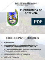 Electronica Cicloconvertidores Exposicion