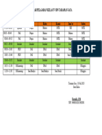 Daftar Pelajaran Kelas Iv SDN Taraman Jaya