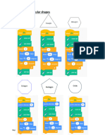 Drawing Some Regular Shapes: Octagon Pentagon Circle