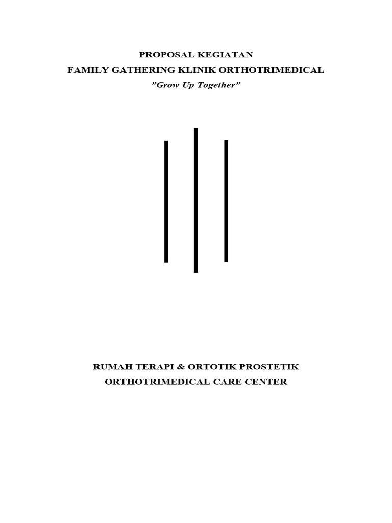 Proposal Kegiatan Otmm | PDF