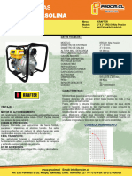 Motobomba Krafter 2 - X 2 - 70 HP Gasolina Alta Presion Partmanual-0