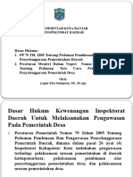 Pengawasan Pemerintah Desa 2015