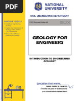 Geology For Engineers Module 1 - Introduction