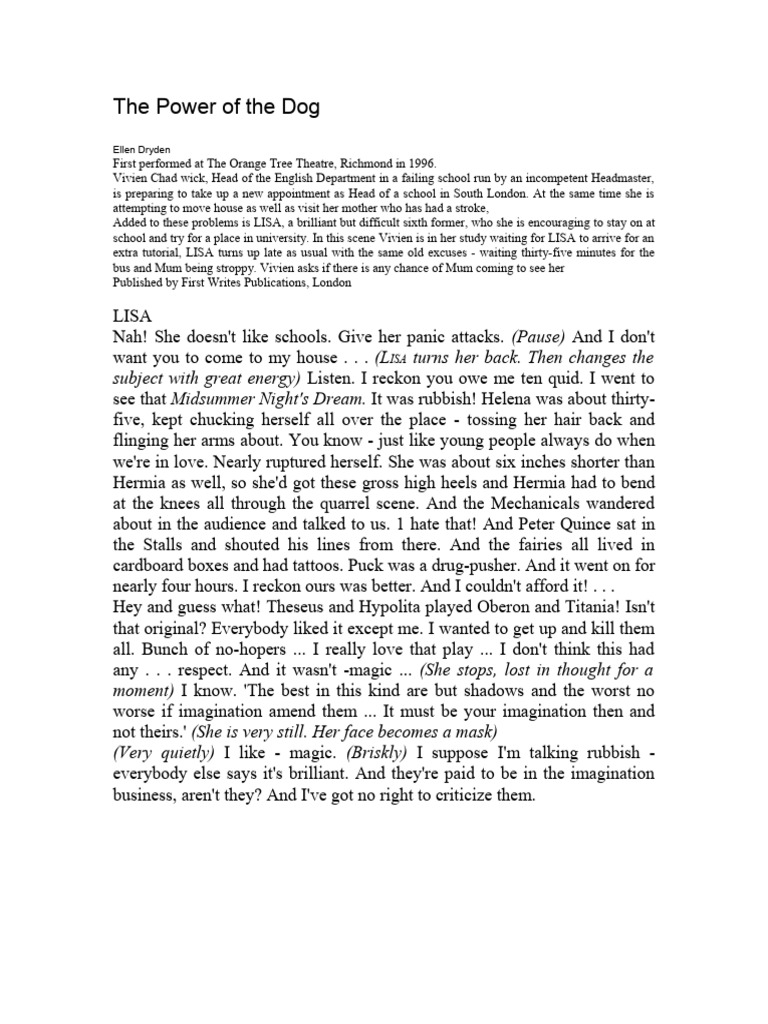 The power of the dog pdf